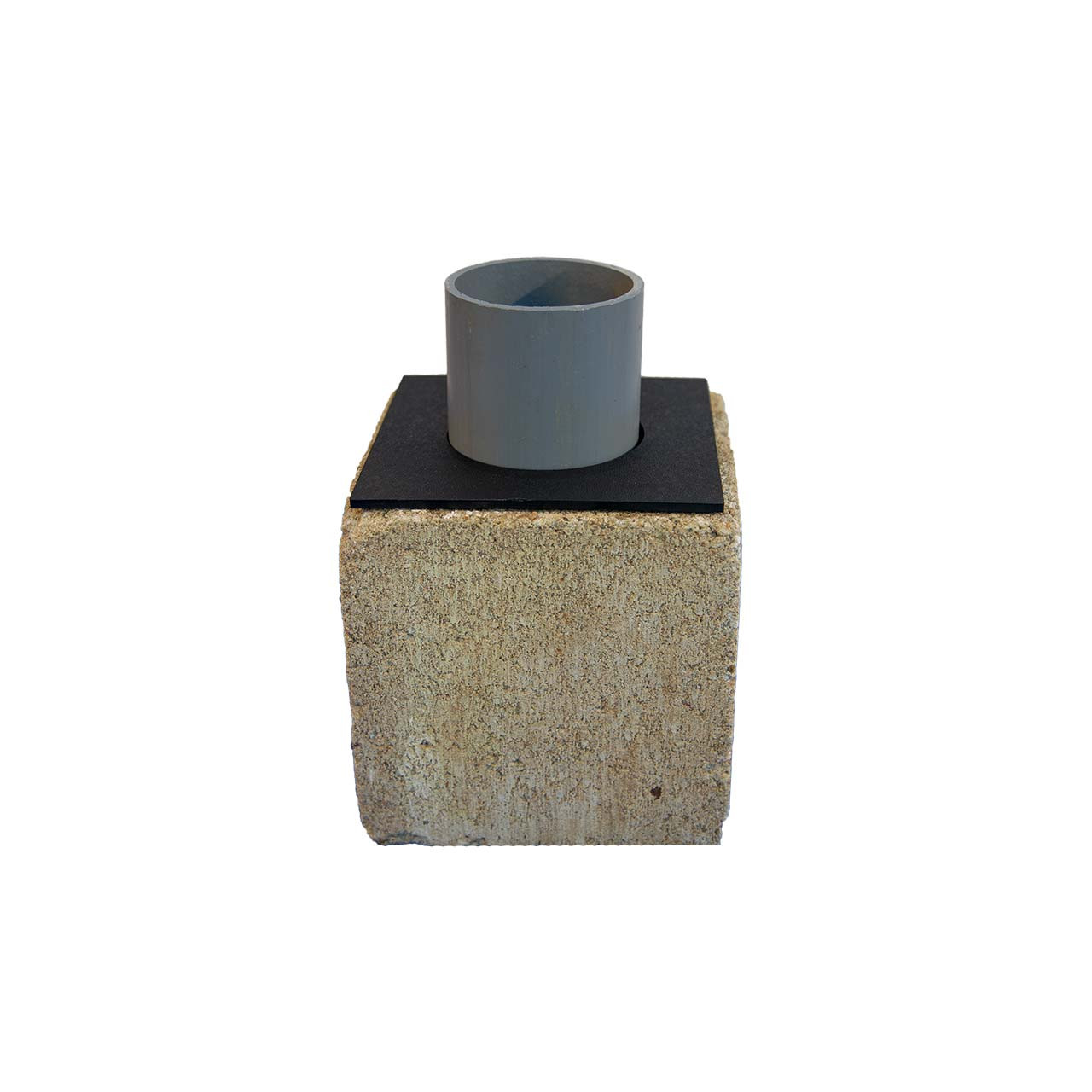 Concrete Block Adapter ready to go