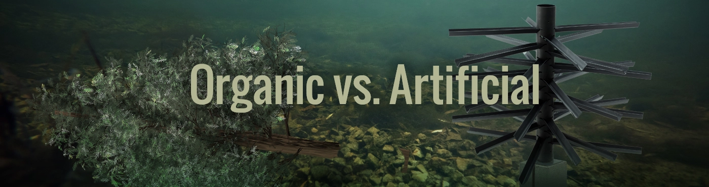 organic vs artificial banner