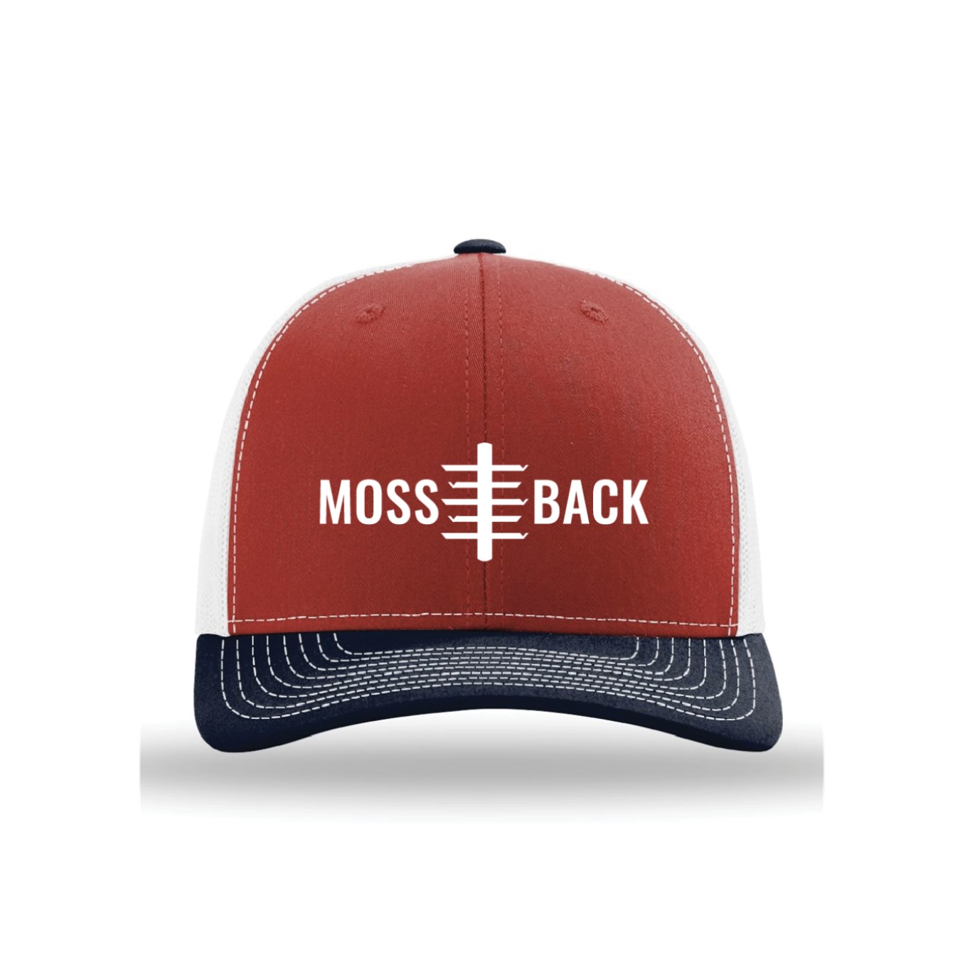 Snapback Trucker Hat – Red, White & Blue