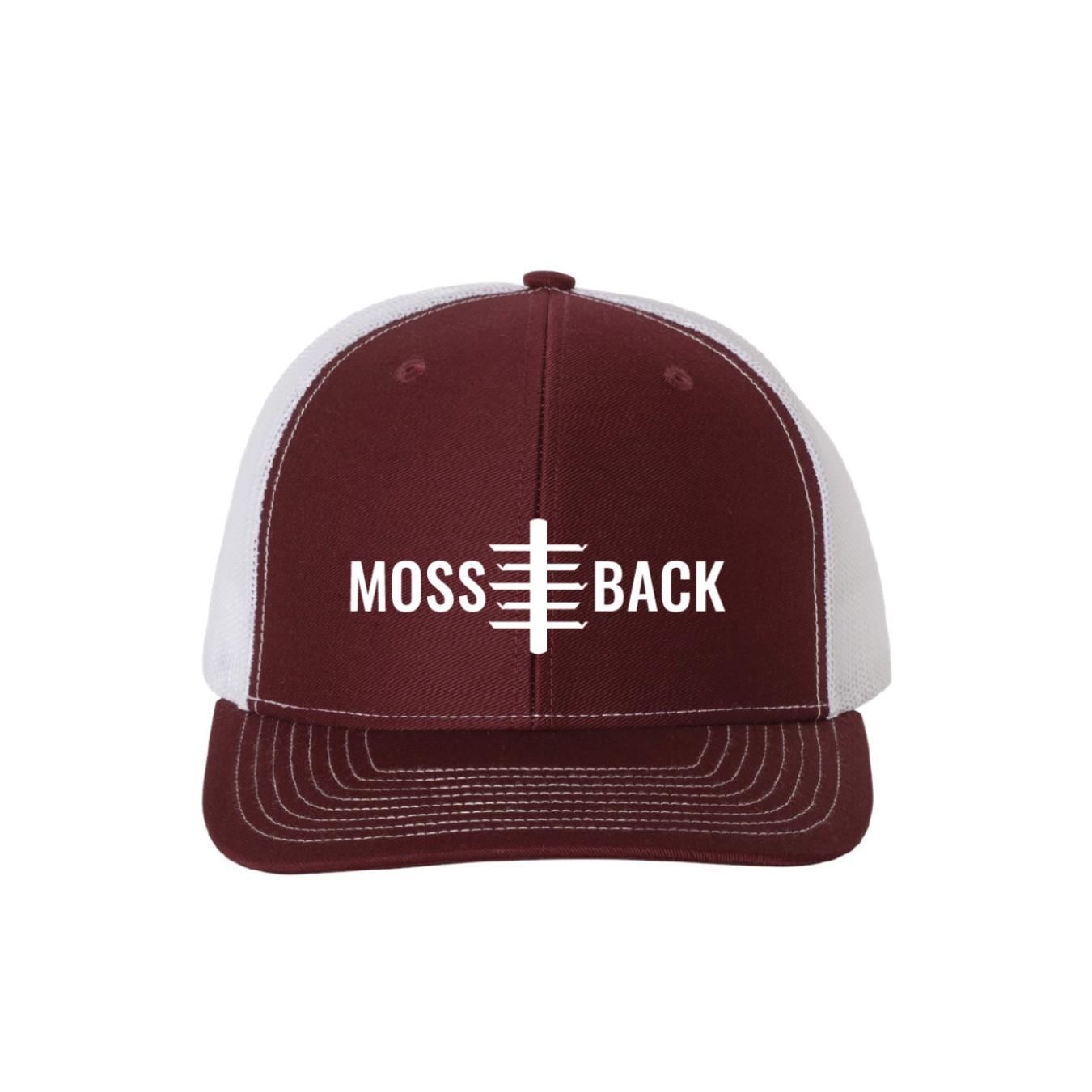 Snapback Trucker Hat – Red & White